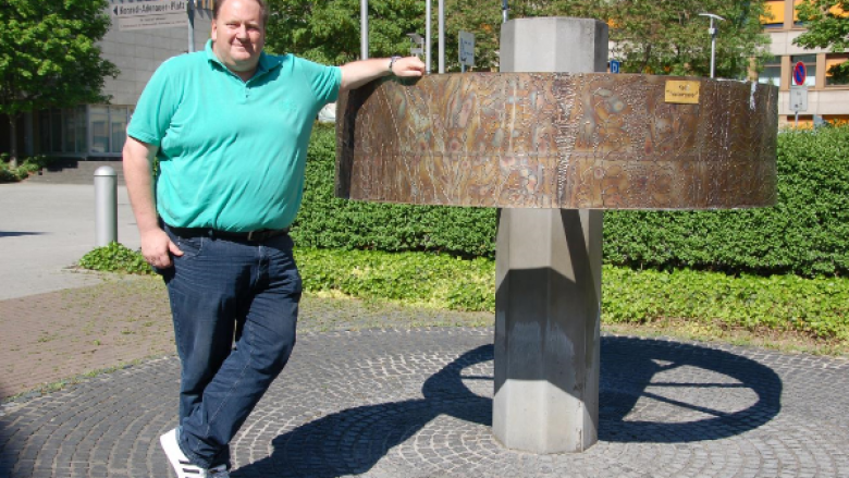 Brunnen auf dem Konrad-Adenauer-Platz