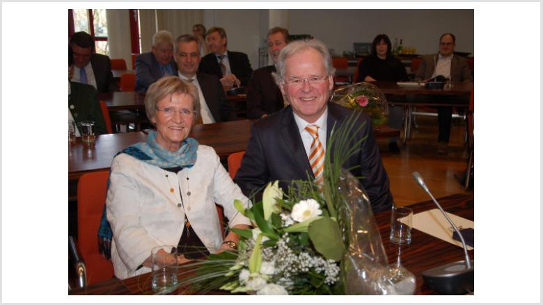 Verdienstmedaille für Johannes Hübner